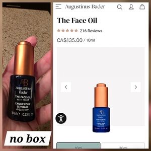 Augustinus Bader The Face Oil